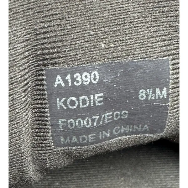 Coach Kodie Signature Sneaker A1390 Canvas/Patent Khaki/Brown Women's 8M - Image 12