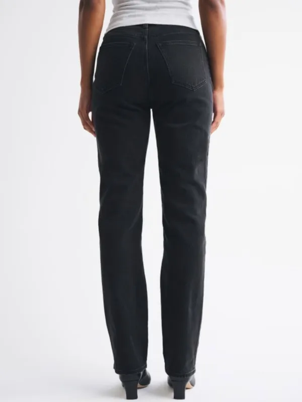 Abercrombie - 90s Straight Jeans - Black Stud, 29 Long (NWT) - Image 4