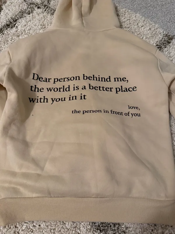 You are enough hoodie Tan - Image 3