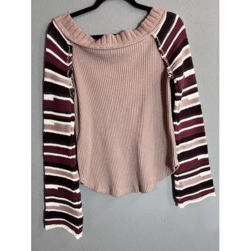 Altar'd State Woodrose top‎ PT193459AS size XS Sweater - Image 4