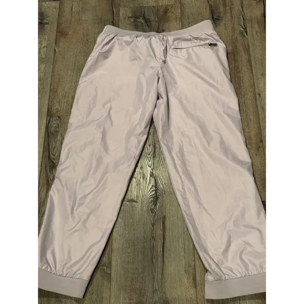 Starter Black Label‎ Women's Purple Snap Button Track Pants XL - Image 5