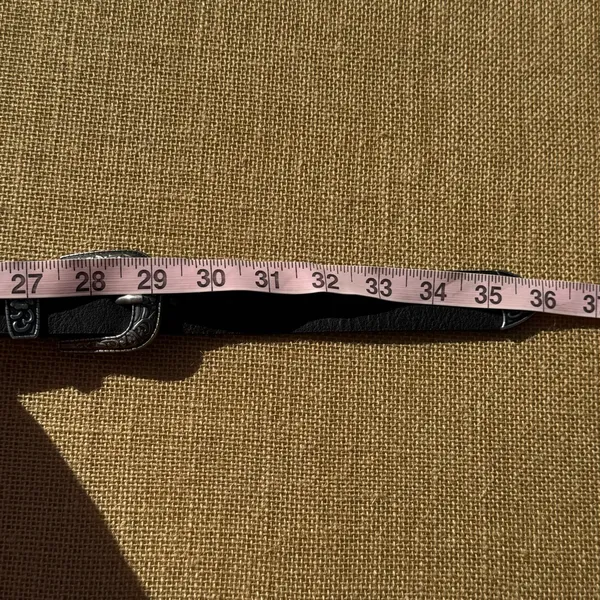 BKE Double Buckle Western Belt Size Small - Image 9