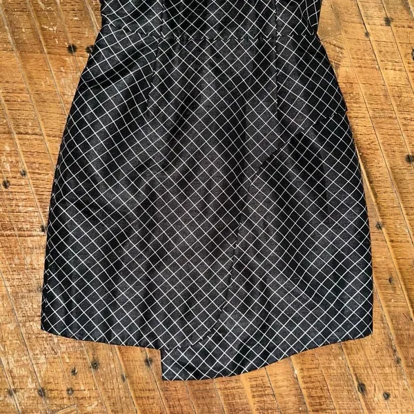 Keepsake Tessellate black small diamond halter mini dress Black Size XS - Image 2