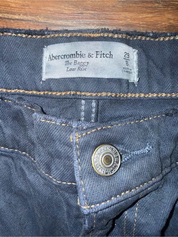 Abercrombie & fitch the baggy low rise 29long - Image 5