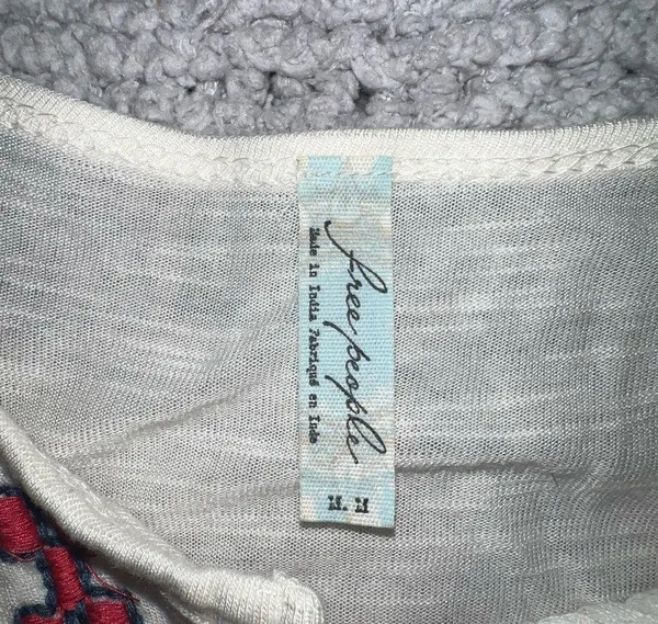Free People El Mirage Embroidered Peasant Top - Image 4