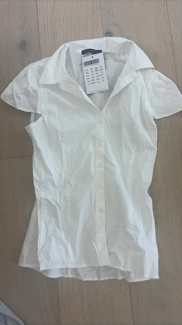 Brandy Melville Top White - Image 3