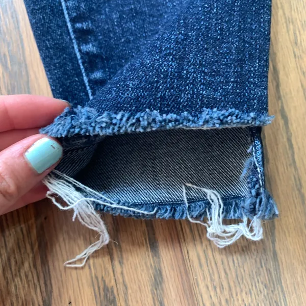 Mother the stunner ankle step fray disco dolls 24 jeans - Image 6