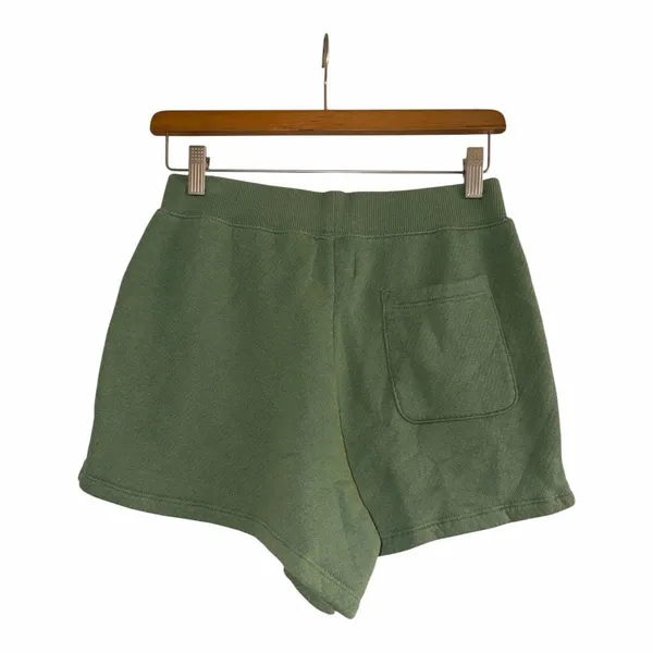 ✨Madewell MWL Airyterry Stitched-Pocket Hthr Versailles Green Sz XS Sweatshorts✨ - Image 6