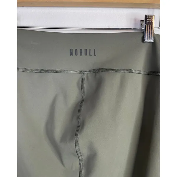 Nobull No Bull High Rise Tight Leggings Pants Side Pockets Ankle Crop Womens L - Image 7