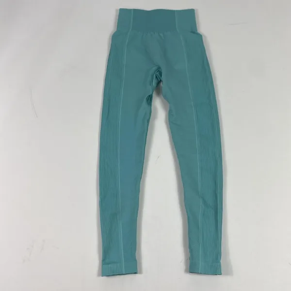 Gymshark Leggings Womens Small Teal High Waist Seamless Yoga Pants Athletic‎ - Image 7
