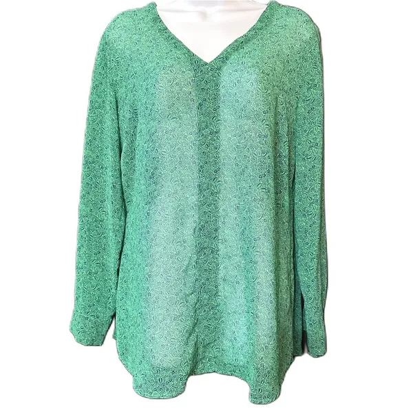 CABI by Anthropologie Bountiful #5208 Blouse‎ Size Medium - Image 6