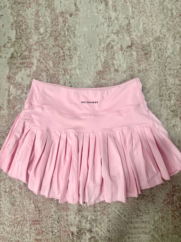 Pink Gold Hinge Skirt- medium - Image 4