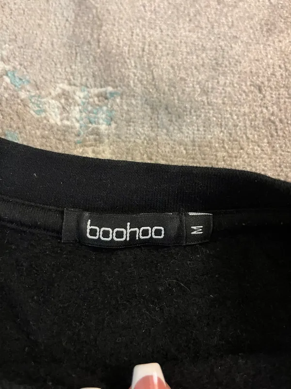 Boohoo Nirvana Oversized Crewneck - Image 3