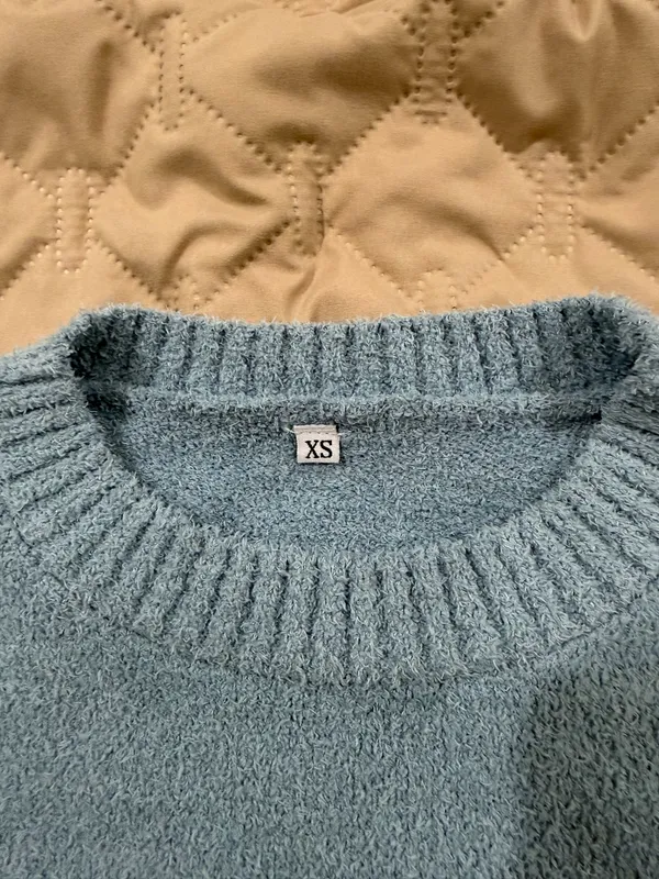 Creamy Blue Sweater - Image 3