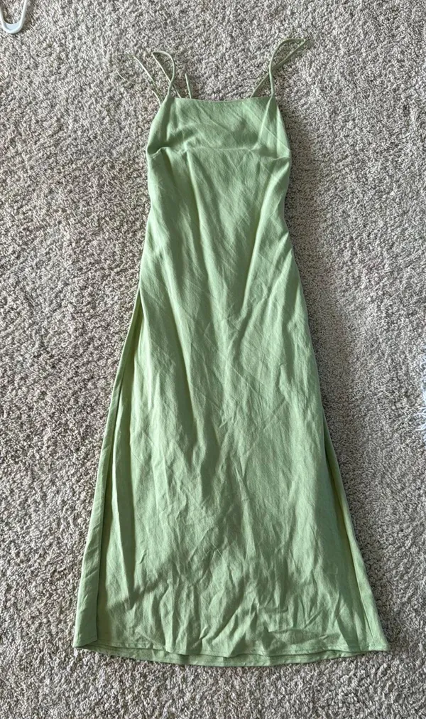 Rhythm Dress Midi Linen - Image 3