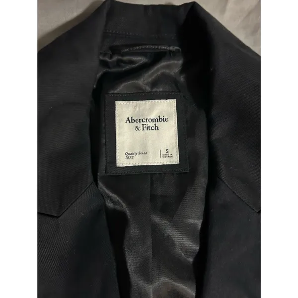 Abercrombie & Fitch Black Blazer Size S - Image 2