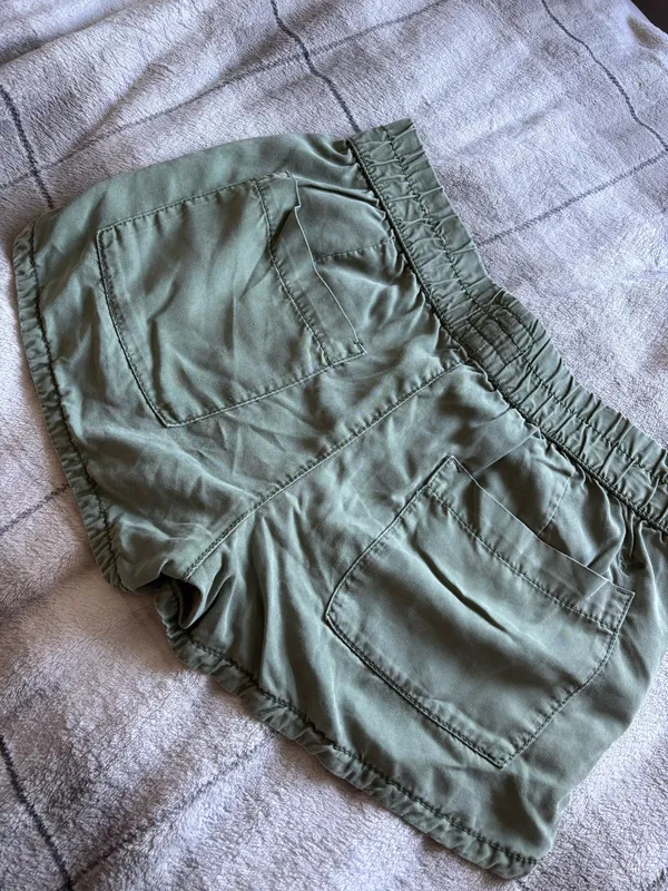 Army Green American Eagle Shorts - Image 4