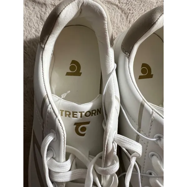 Tretorn Womens Serve Sneakers White/Grey Size 9 Memory Foam Footbed Durable Ligh - Image 7