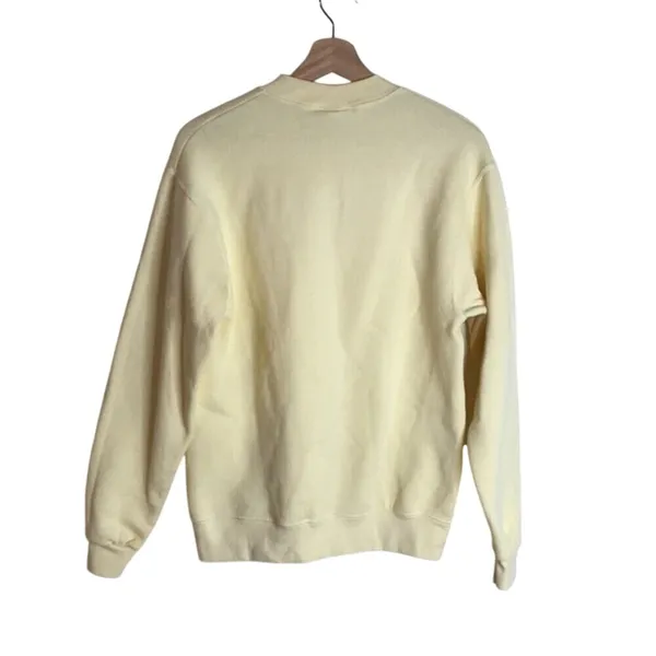 Lee Women's Vintage Nautical Anchor Pullover Sweater Yellow S - Image 10