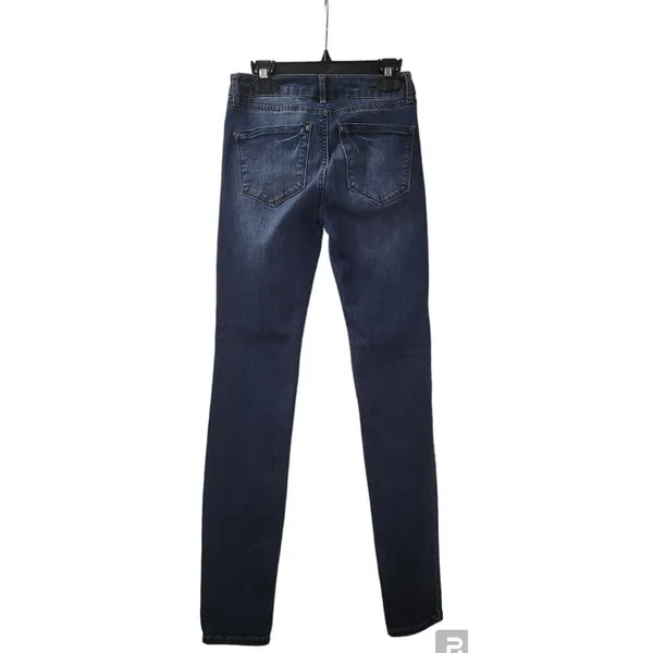 Rewash Skinny Jeans Dark Wash Denim Stretch Casual Everyday‎ Size 1/25 - Image 2