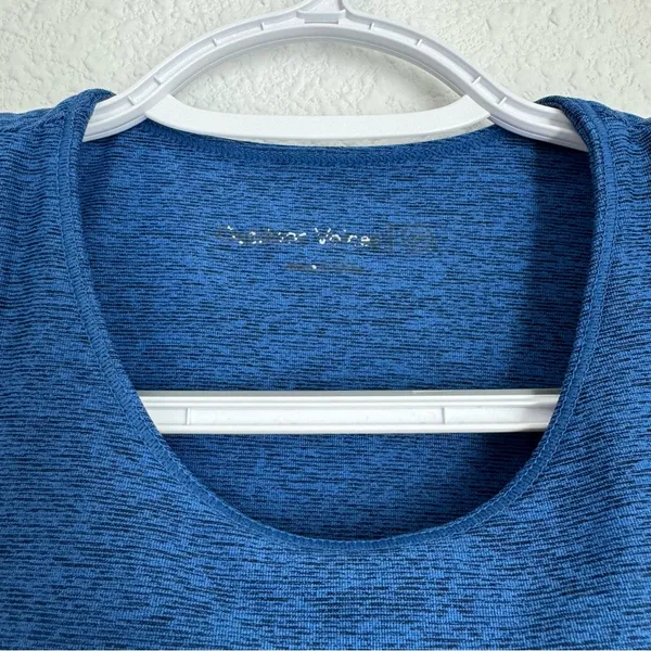 Outdoor Voices Open Back Long Line Sports Bra Crop Top Women’s size XS Blue - Image 2