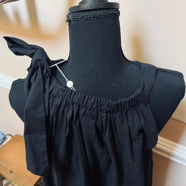 Mud Pie Julip Black Sleeveless Maxi Dress - Image 5