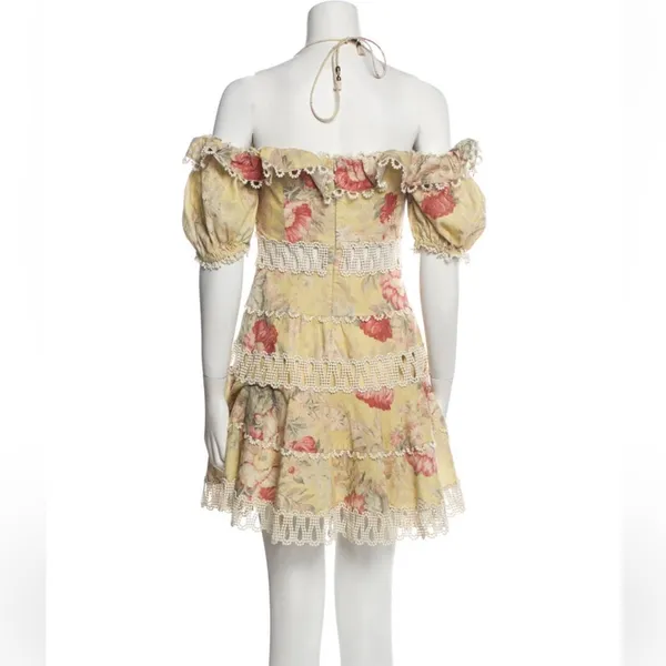 Zimmermann NWOT Melody off shoulder dress - Image 9