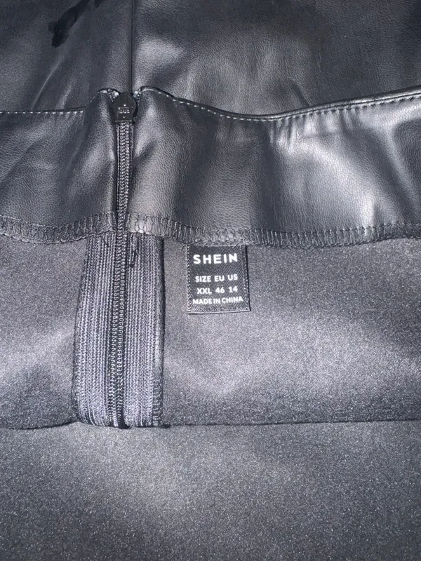 SheIn Pleather skirt - Image 3