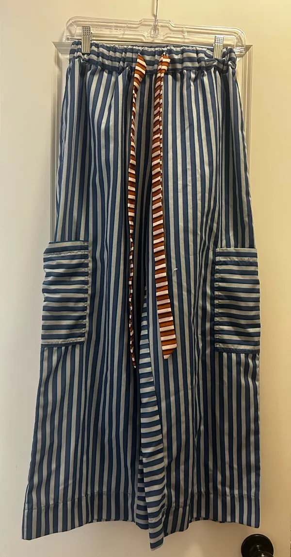 Lentta Women's Striped Wide Leg Pants - Image 2