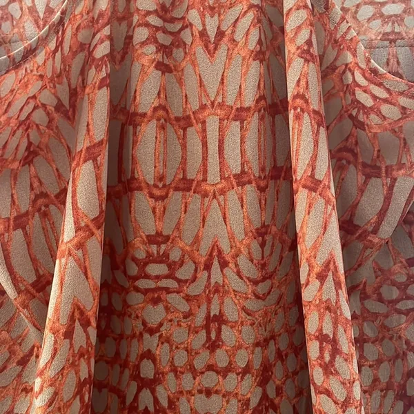 Bar III Copper Orange Racerback Mini Dress Summer Fall Boho Indie Beach Coverup - Image 5