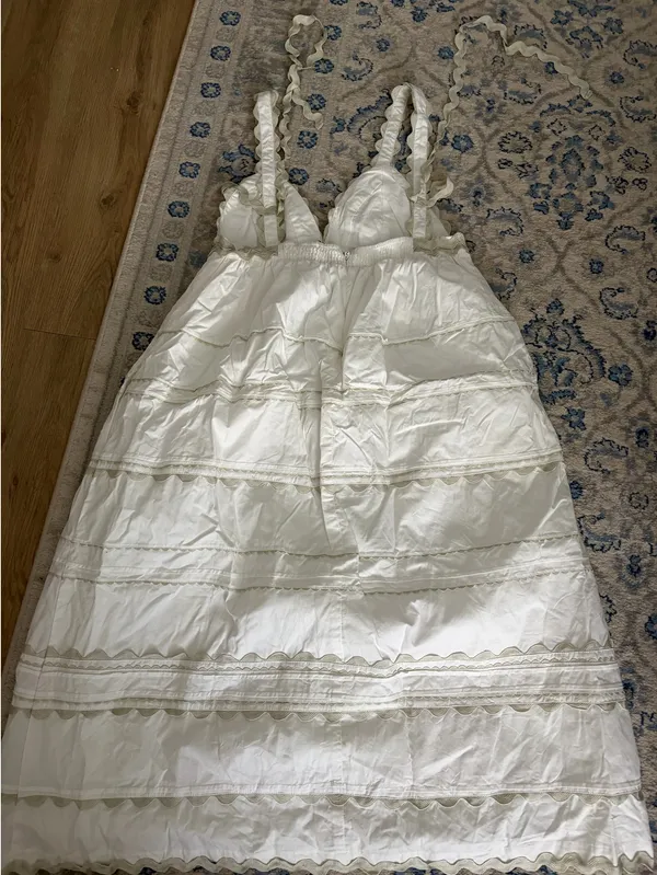 These Three Boutique Dress White Maxi - Image 4