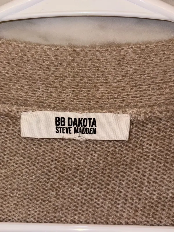 BB DAKOTA Steve Madden Colorblock Knit Cardigan Sweater - Image 3