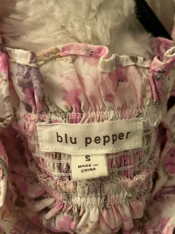 Blu Pepper Floral Blouse - Image 3