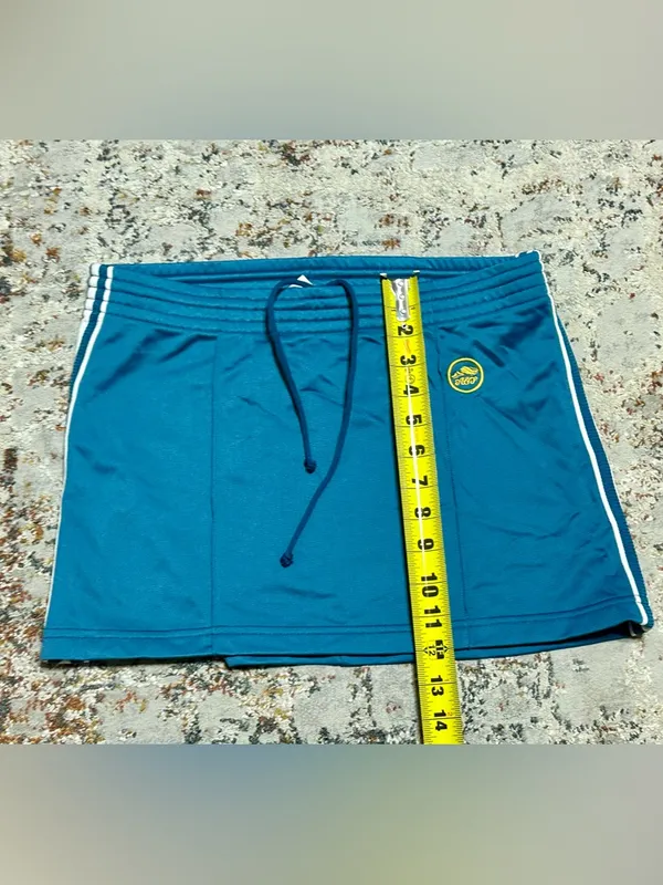 Vintage Abercrombie & Fitch mini skirt size Small blue - Image 5
