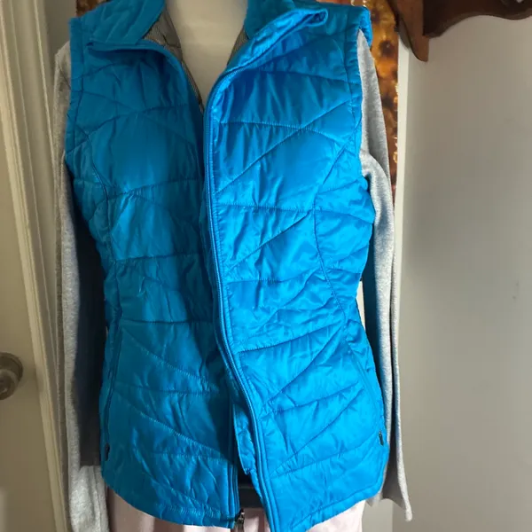 Blue Columbia Puffer Vest - Image 2