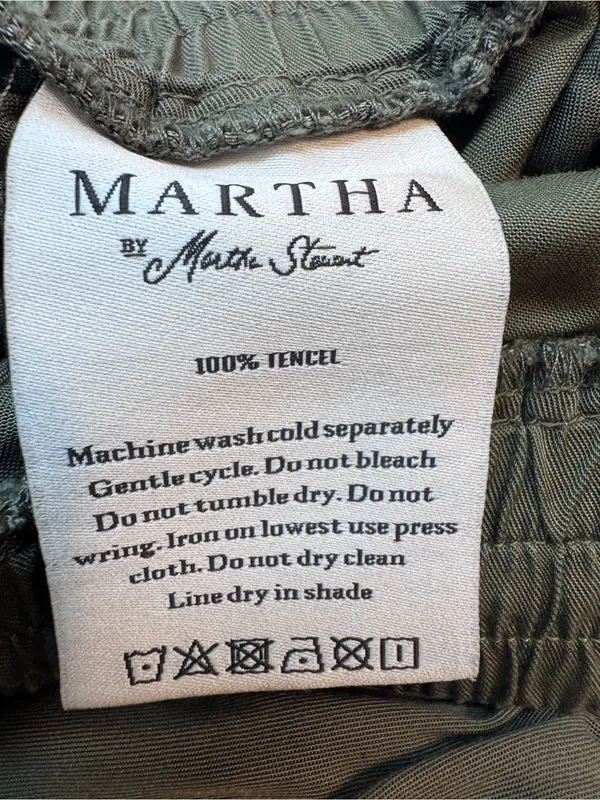 Martha Stewart Casual Cargo lightweight ankle pants 100% tencel nwt size medium - Image 8