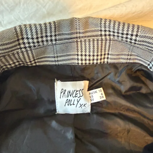 Princess Polly Black and White Blazer - Image 2