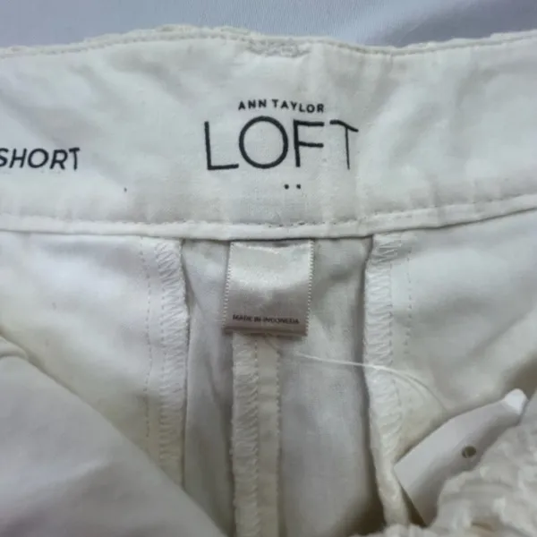 Ann Taylor LOFT White Lace Shorts Size 6 - Image 10