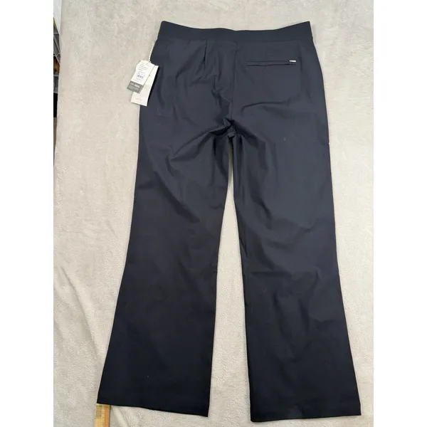NWT Vuori Women’s Meta Wide Leg Pants Size XXL Black Office Work Casual Business - Image 9