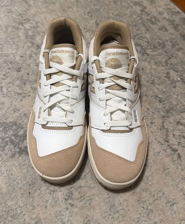 New Balance 550 Sneakers White Beige - Image 2