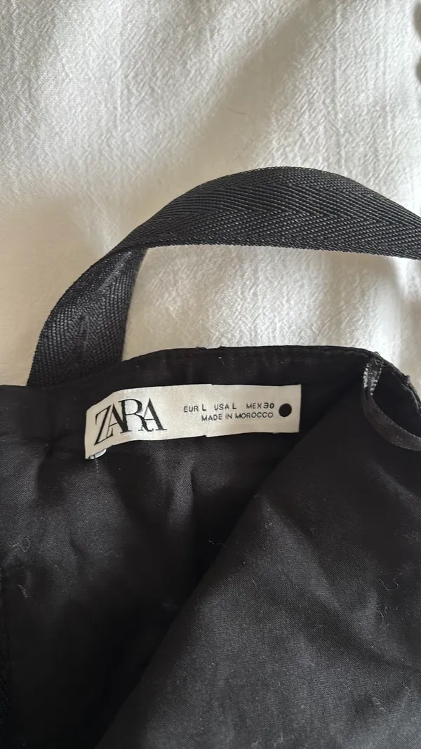 Black Zara Cropped Top  - Image 3