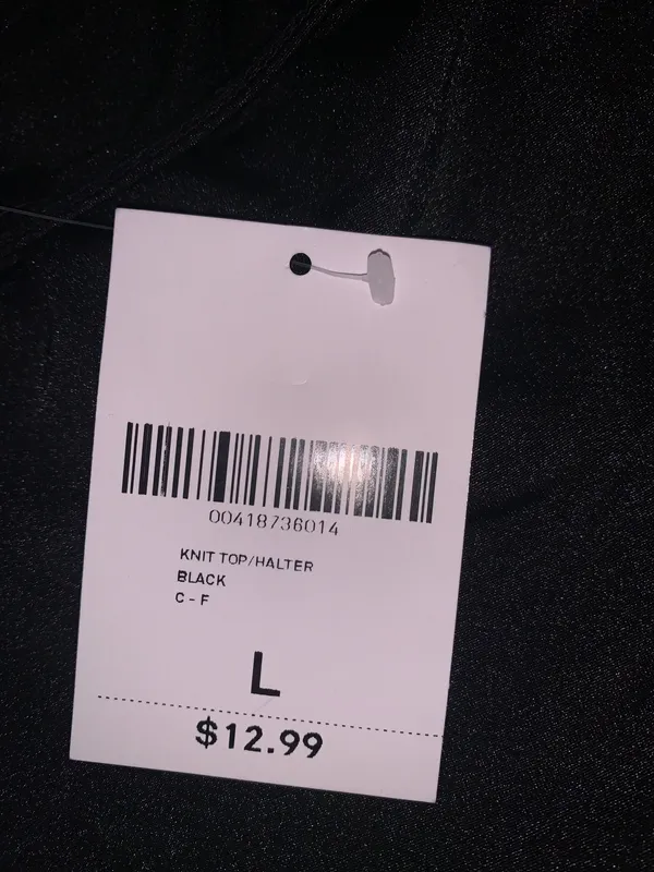 Forever 21 Black Cowl Neck Top - Image 3