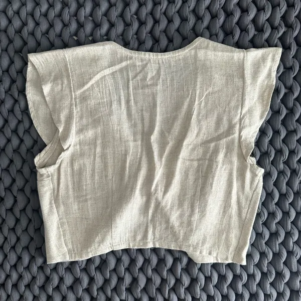 Abercrombie & Fitch Tie-Front Top - Image 5
