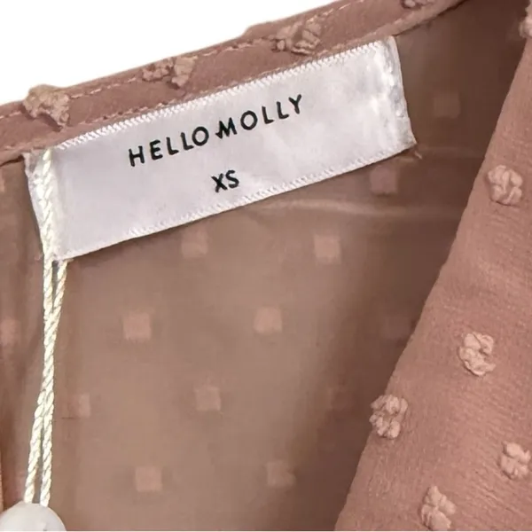 Hello Molly NWT Blush Pink Dress – Romantic & Flowy - Women’s Size XS - Image 7