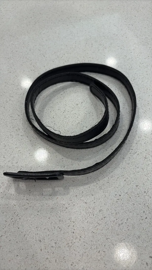 Skinny Black Belt - Image 3