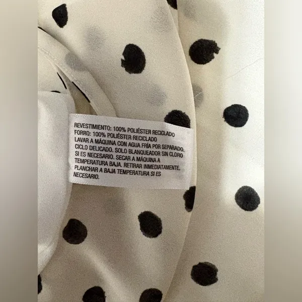a new day White/Black Strapless Tiered Polka Dot Maxi Dress NWT - Image 10