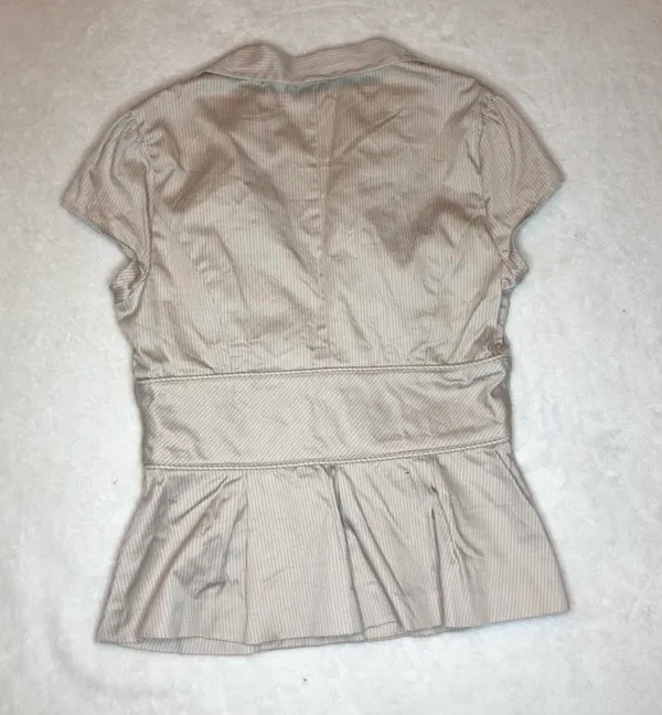 Tan Blazer Suit Skirt - Image 2