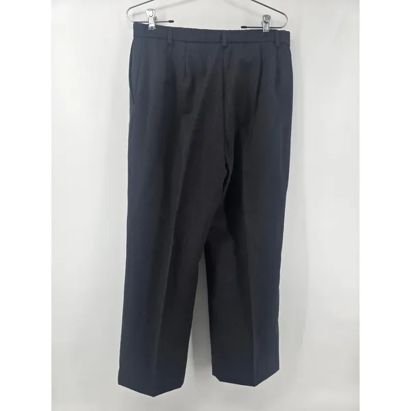 Pendleton Dress‎ Pants Womens 10 Gray Virgin Wool Made in USA Classic Trousers - Image 2