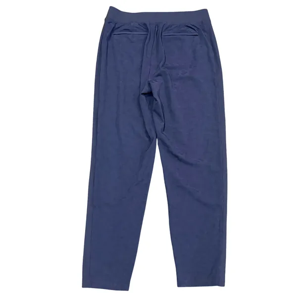 Athleta Brooklyn Textured Ankle Pants Navy Blue Camo Size 8 NWT - Image 3