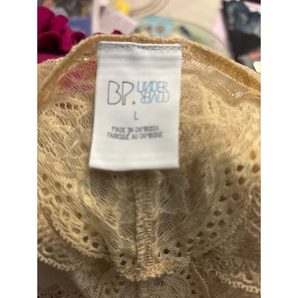 BP UnderOver Bralette Lot L Lingerie Coquette Girl Bridal Intimates Lace PinUp - Image 7